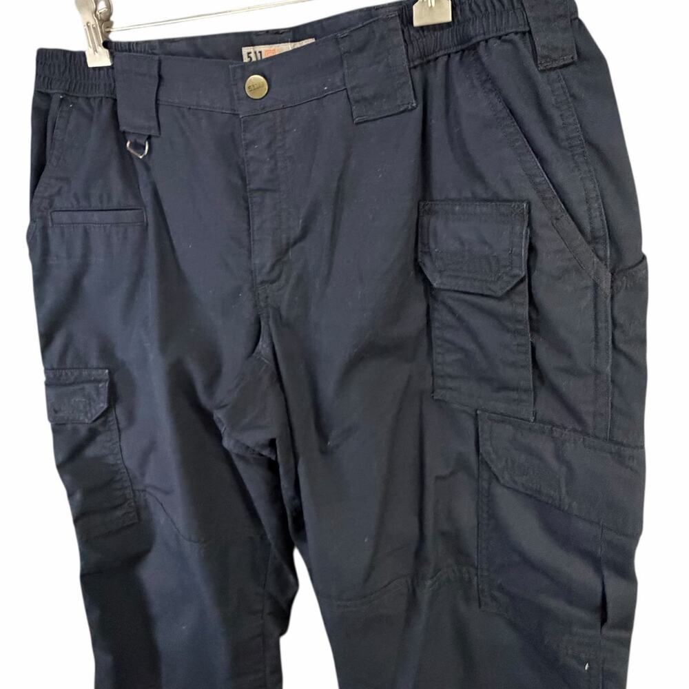 5.11 Tactical Taclite Pro Ripstop Pant 14 Dark Blue Rugged Utility Cargo Work - Picture 3 of 15